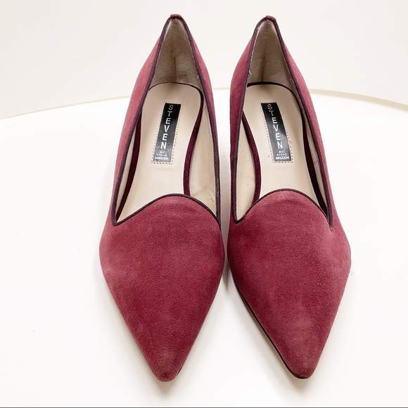 🆕 {Steven} Corry Pointed Toe Low Heel Pumps - Picture 4 of 16
